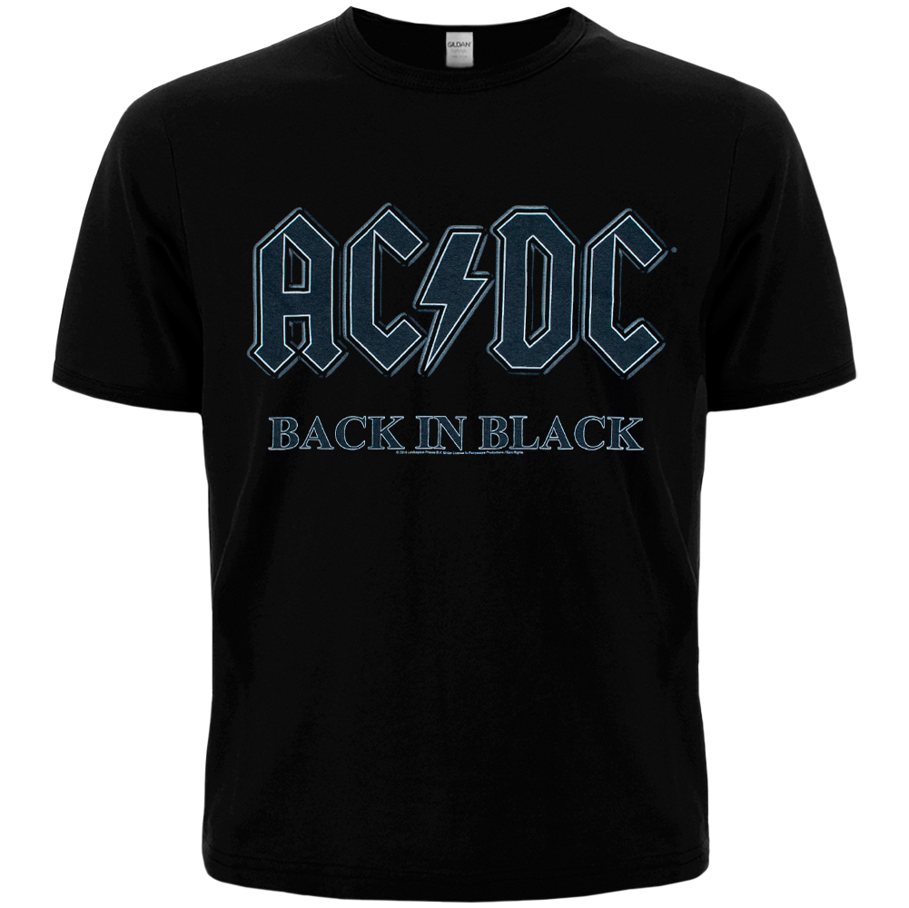 Футболка AC/DC - BACK IN BLACK (Officially Licensed)