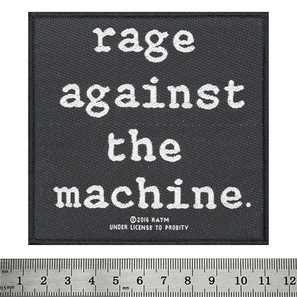 Нашивка ткана RAGE AGAINST THE MACHINE - LOGO (ofp-216)
