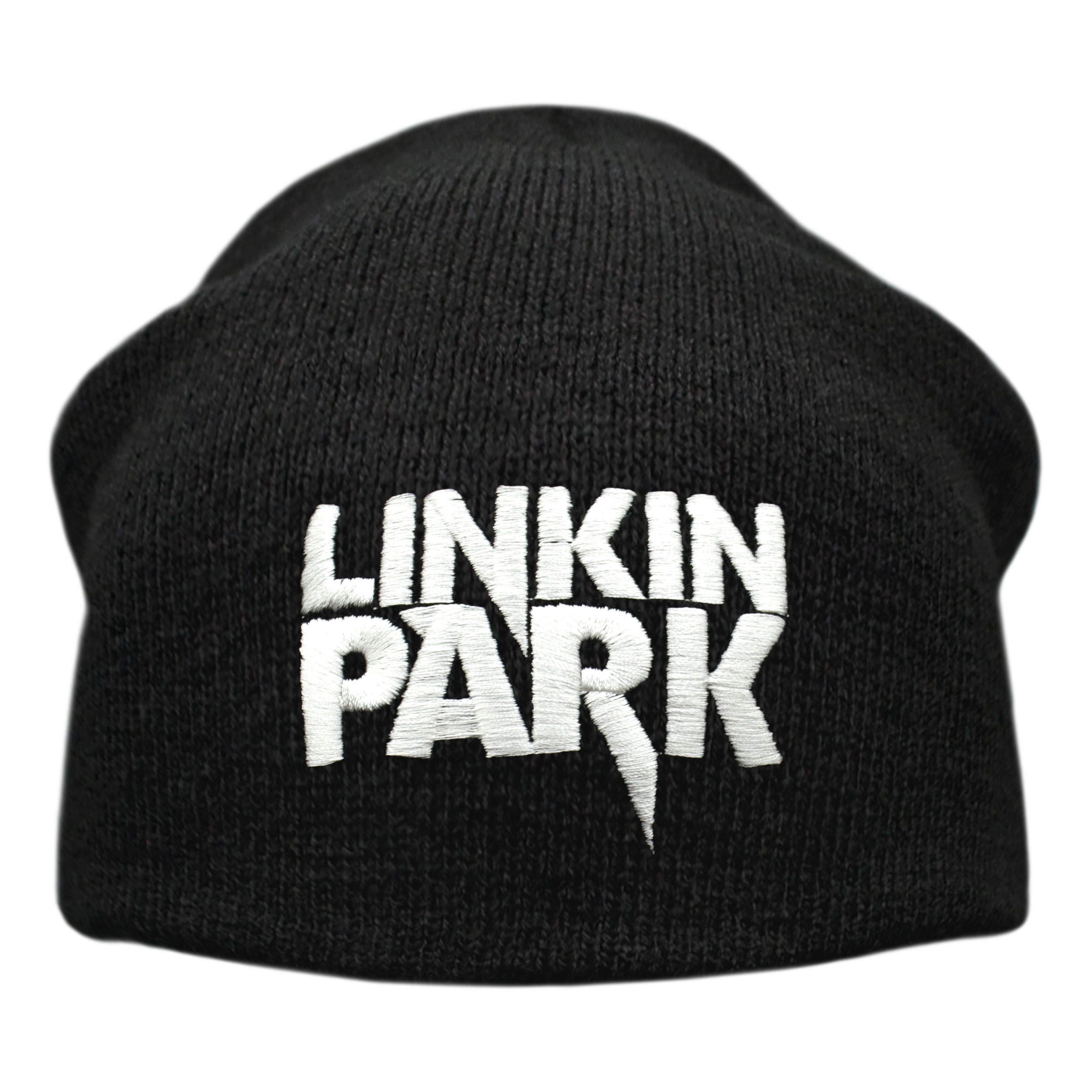 Шапка біні LINKIN PARK - LOGO (з вишитим логотипом) heol-015