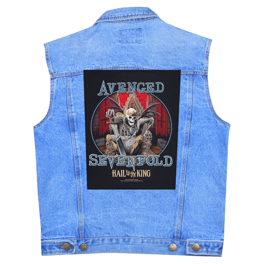 Нашивка наспинна катана AVENGED SEVENFOLD - HAIL TO THE KING (olbp-054) Нашивка наспинна катана AVENGED SEVENFOLD - HAIL TO THE KING (olbp-054)