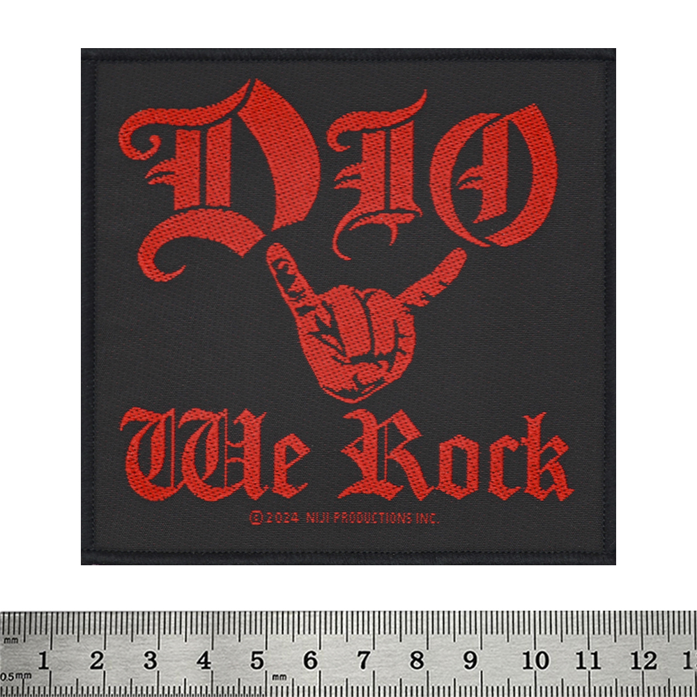 Нашивка ткана DIO - WE ROCK (ofp-033)