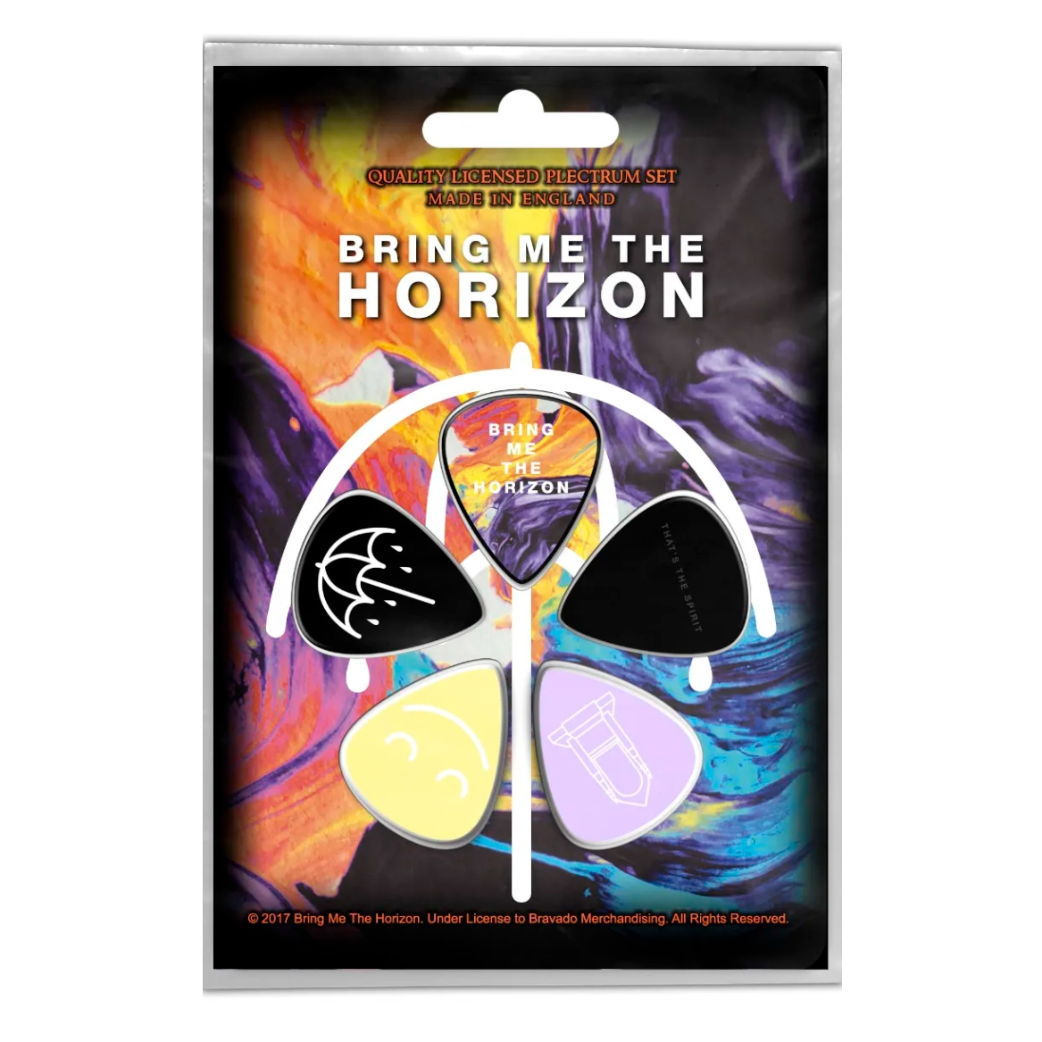 Подарунковий набір медіаторів BRING ME THE HORIZON - THAT'S THE SPIRIT (mol-002)