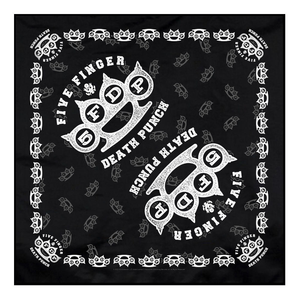 Бандана FIVE FINGER DEATH PUNCH - KNUCKLES (olb-021)