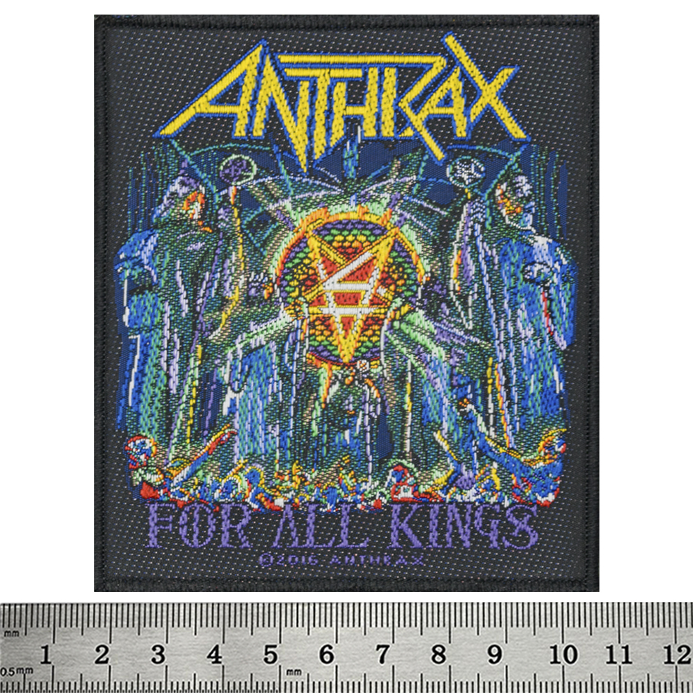 Нашивка ткана ANTHRAX - FOR ALL KINGS (ofp-171)