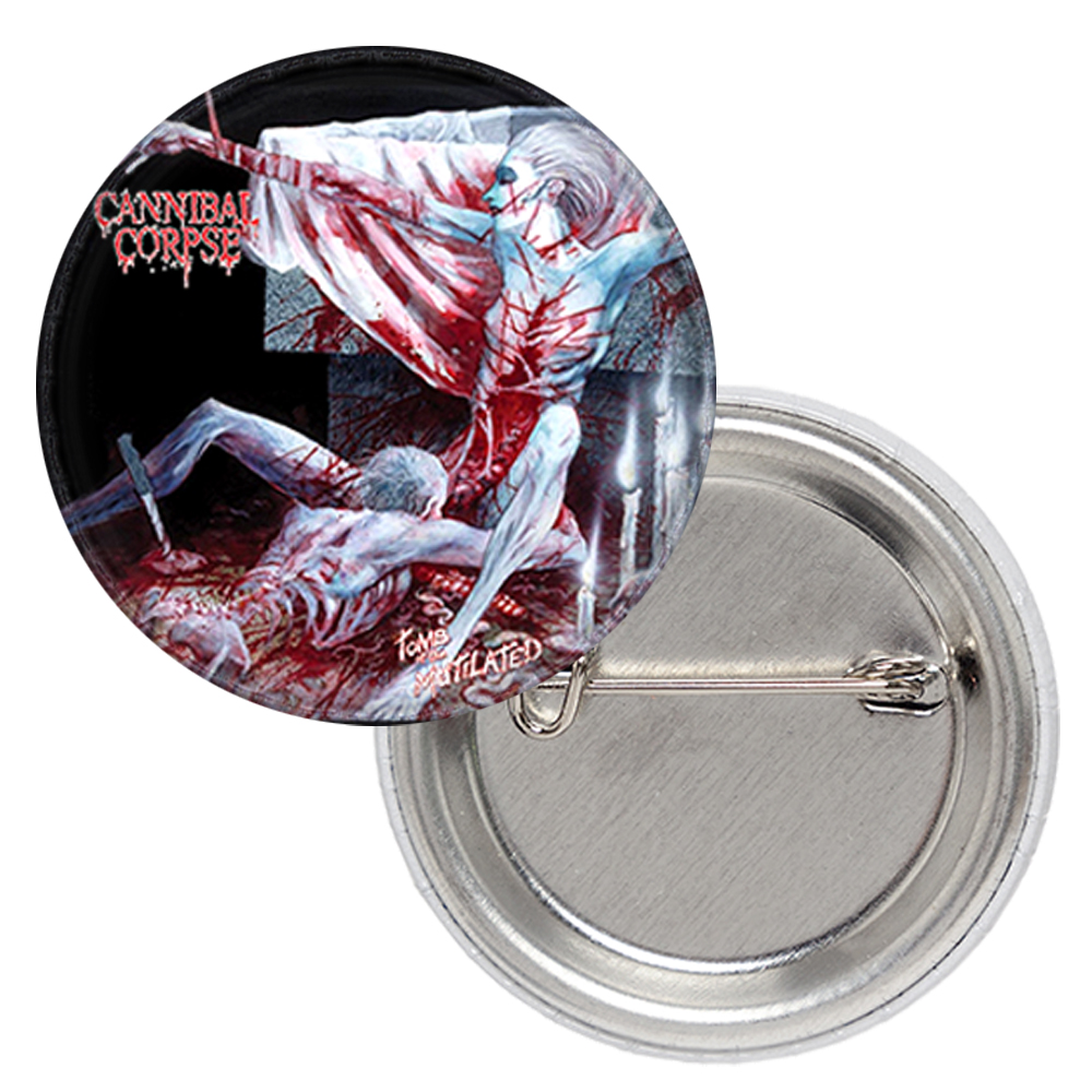 Значок Cannibal Corpse (Tomb of the Mutilated)