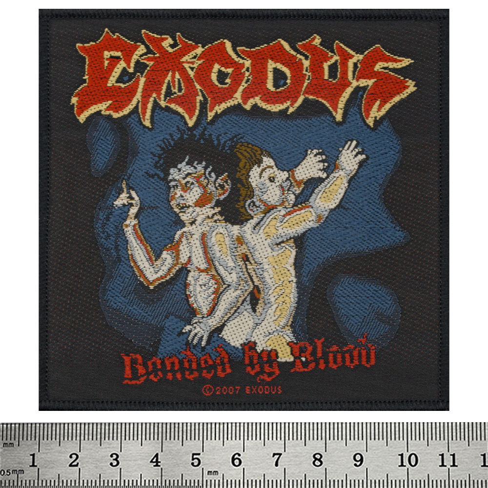 Нашивка ткана EXODUS - BONDED BY BLOOD (ofp-130)