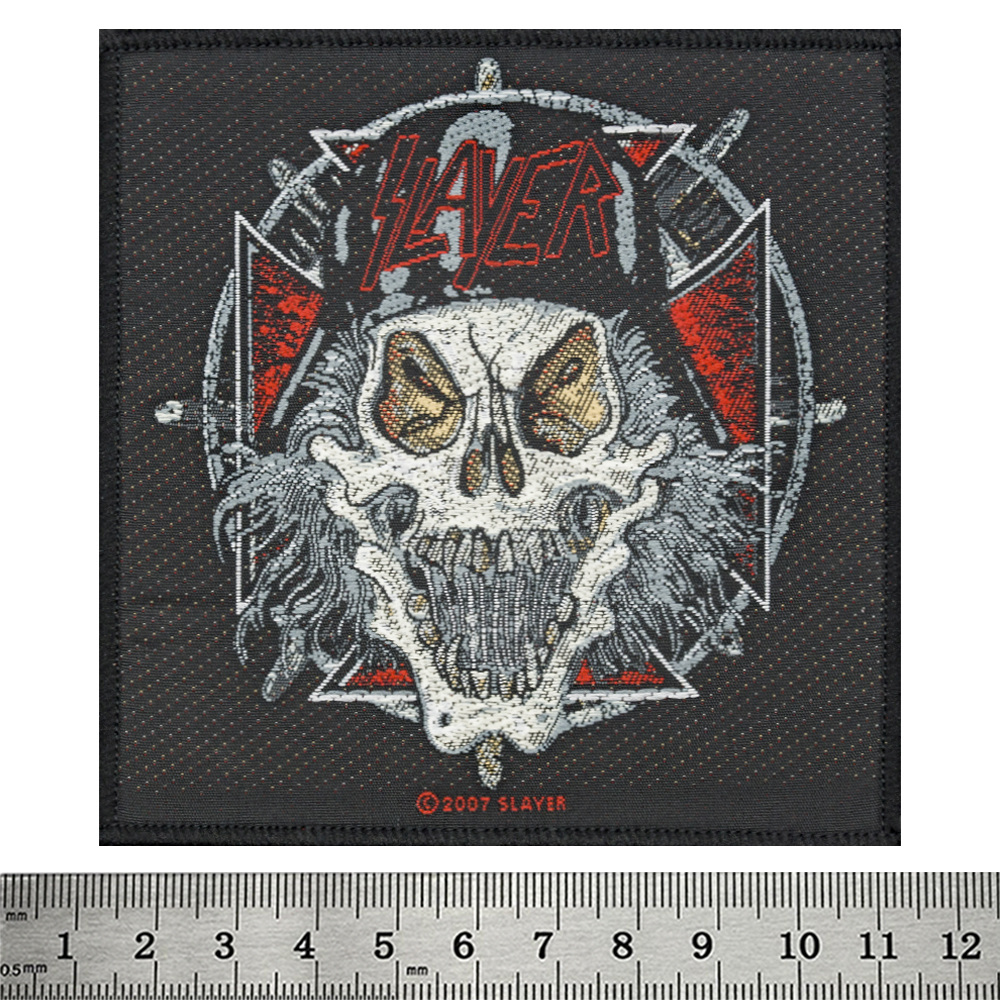 Нашивка ткана SLAYER - SLAYTANIC WEHRMACHT (ofp-222)
