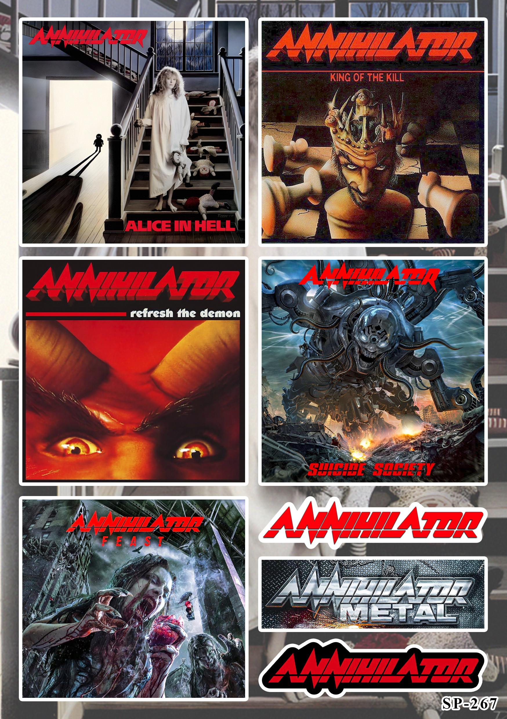 Стікерпак Annihilator SP-267 Стікерпак Annihilator SP-267