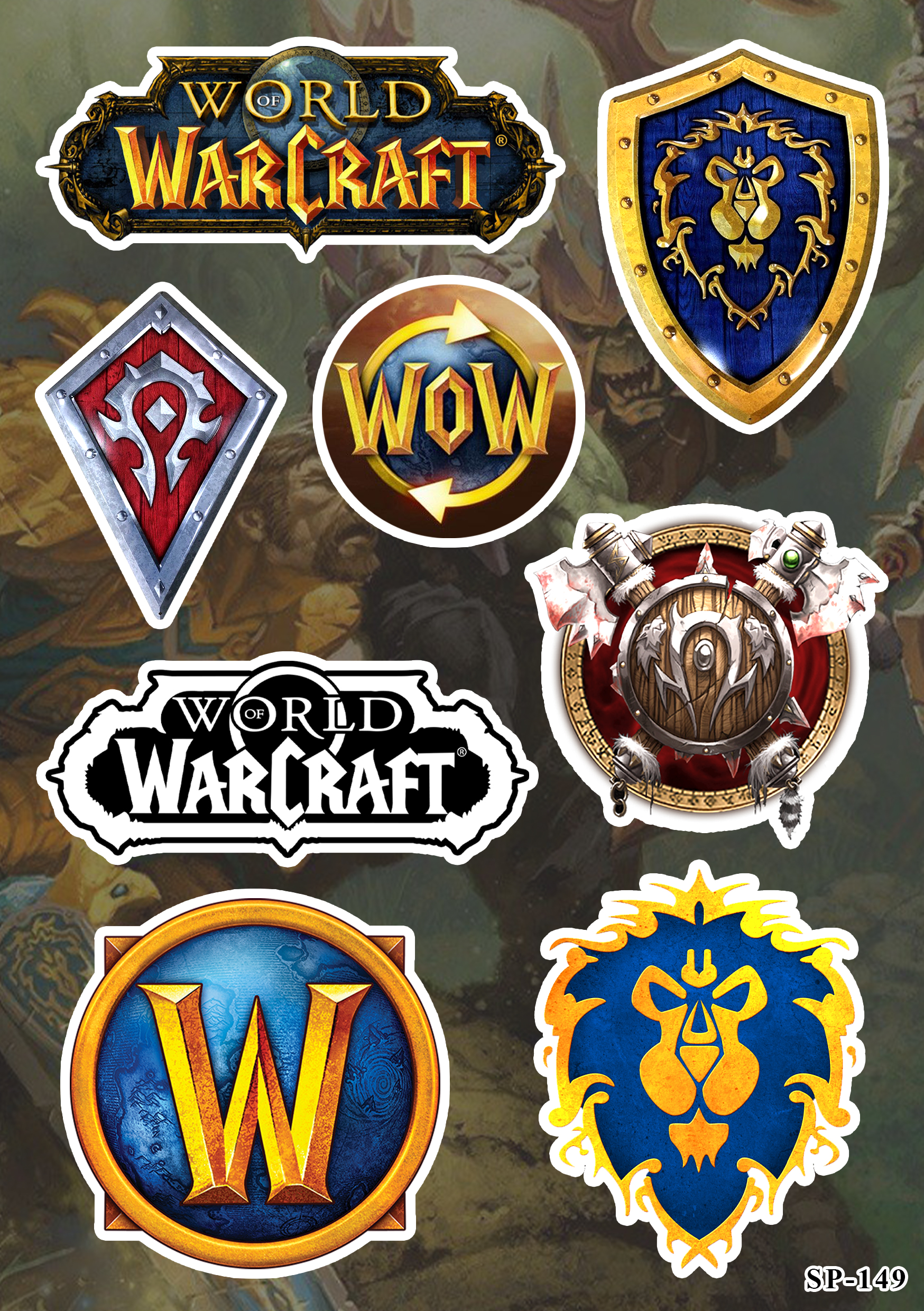 Стікерпак World of Warcraft SP-149 Стікерпак World of Warcraft SP-149