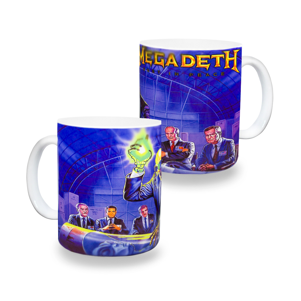 Чашка Megadeth (Rust In Peace) Чашка Megadeth (Rust In Peace)