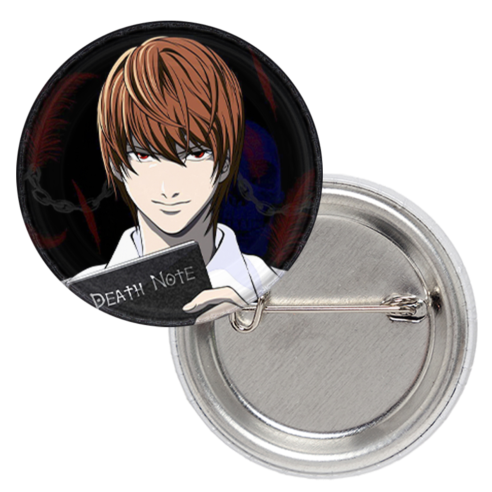 Значок Death Note (Kira-face)