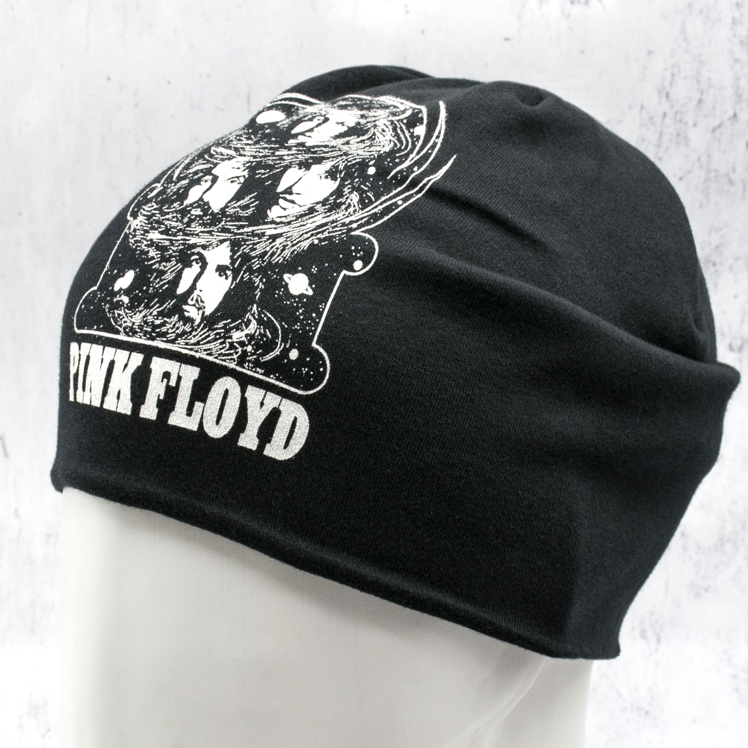Шапка PINK FLOYD - COSMIC FACES  (з друкованим логотипом) hpol-031