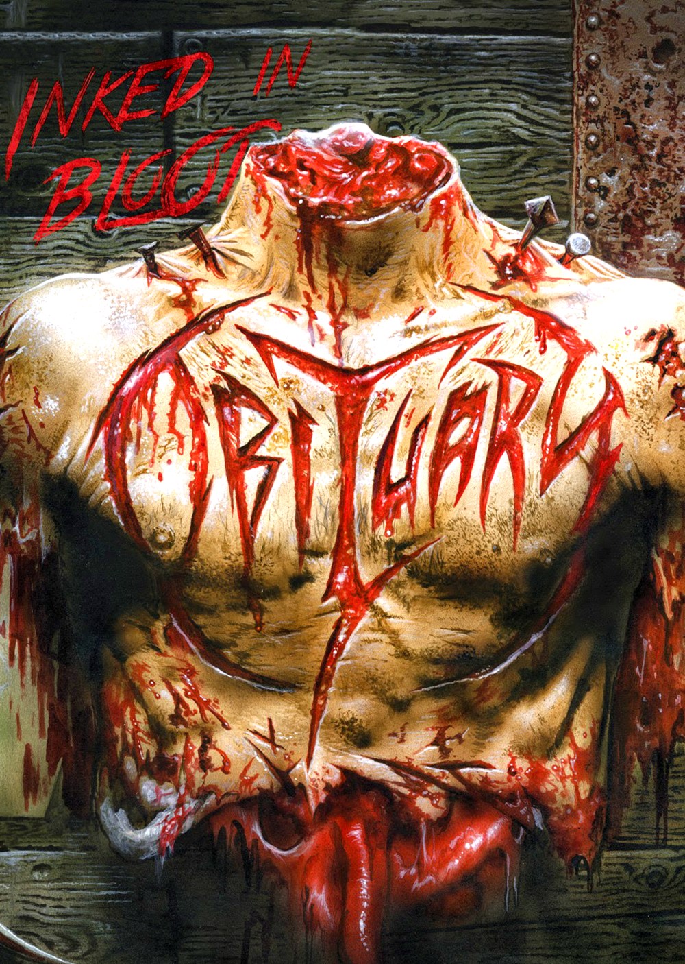 Плакат Obituary (Inked in Blood)