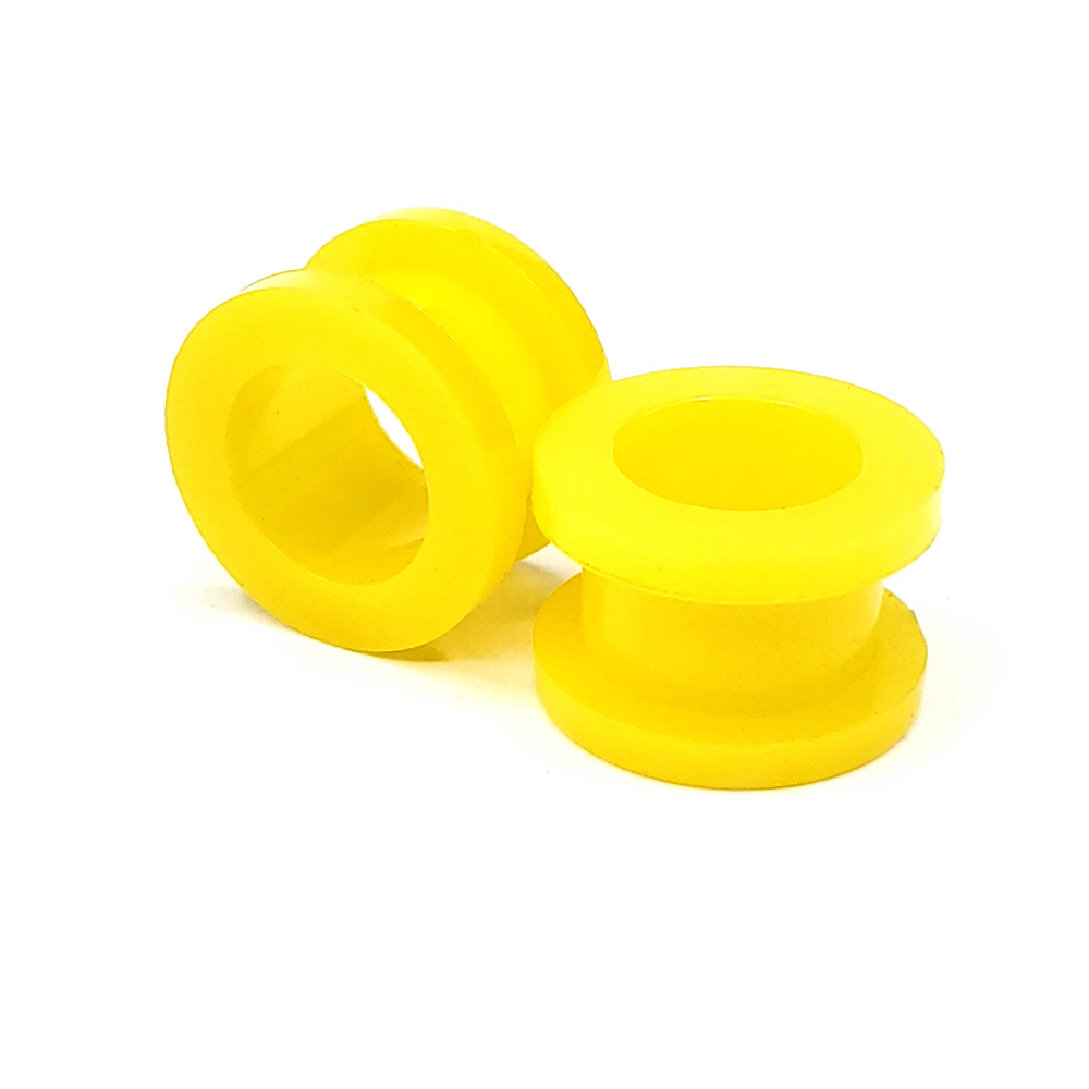 Комплект Тоннель акрил желтый (2 шт, 11 мм, шайба 16 мм)