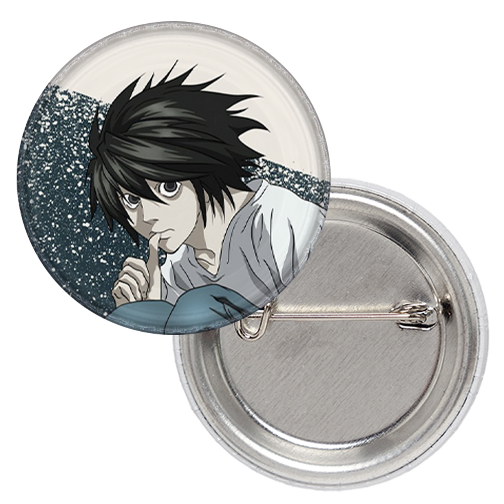 Значок Death Note (L-face)