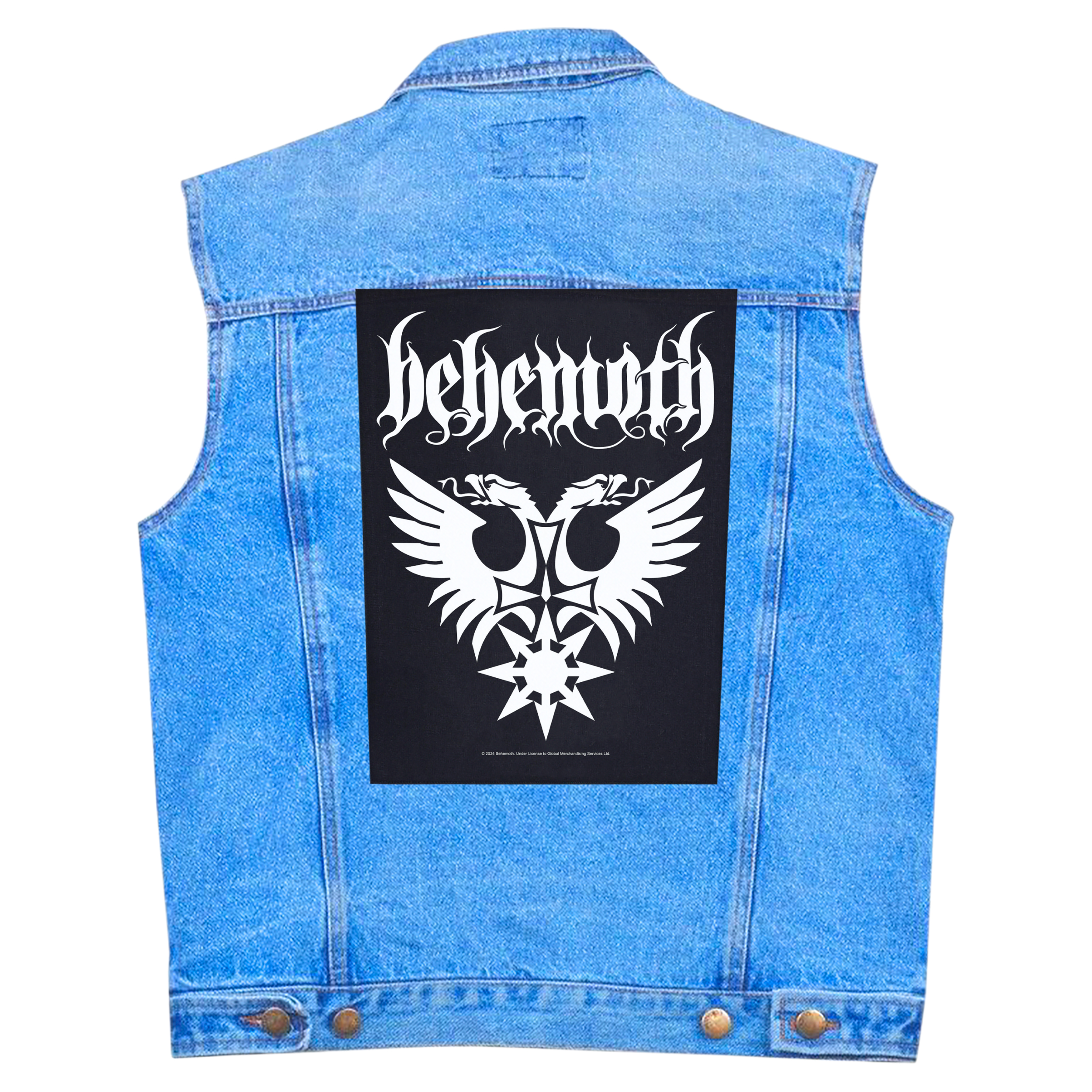 Нашивка наспинна катана BEHEMOTH - EAGLE (olbp-127)