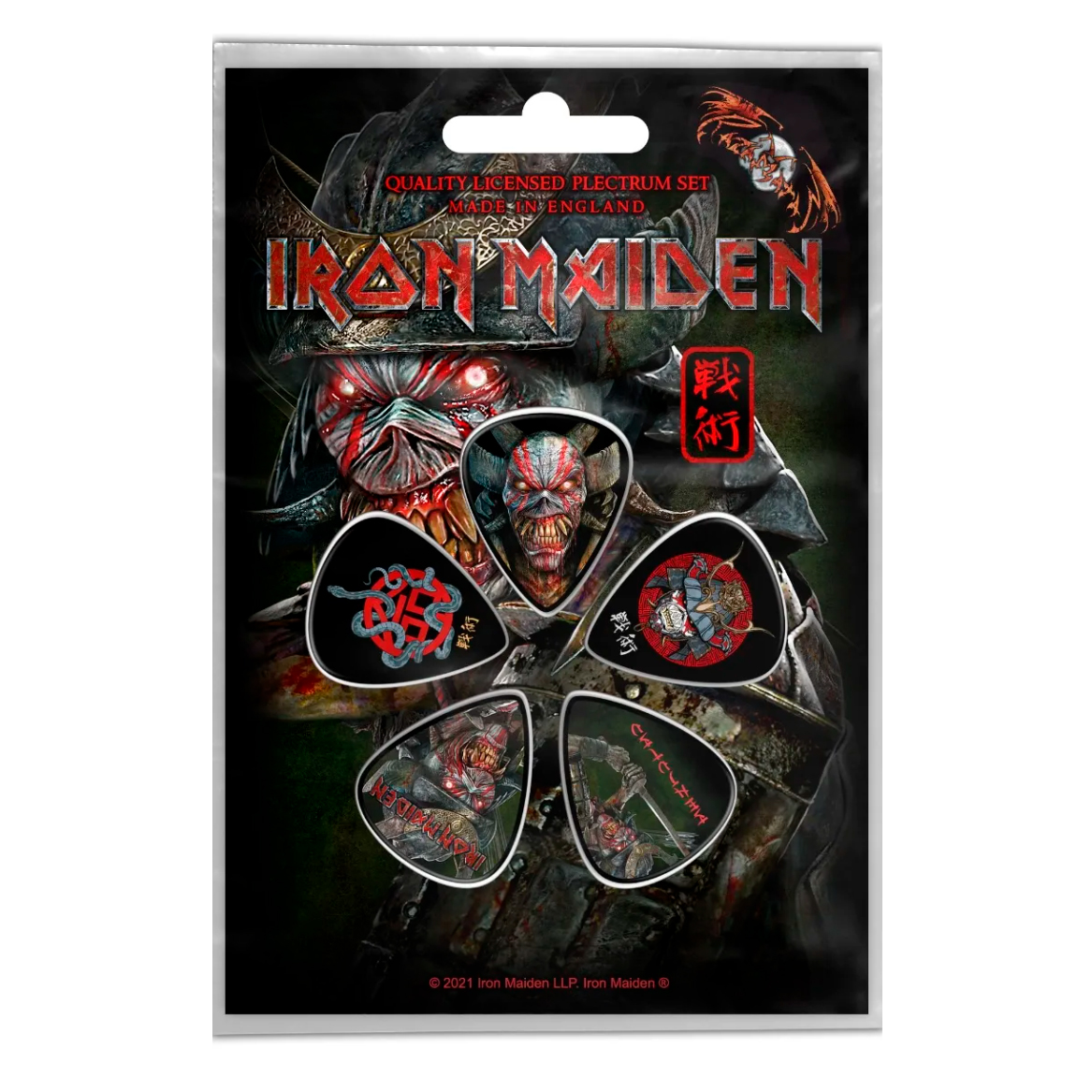 Подарунковий набір медіаторів IRON MAIDEN - SENJUTSU (mol-022)