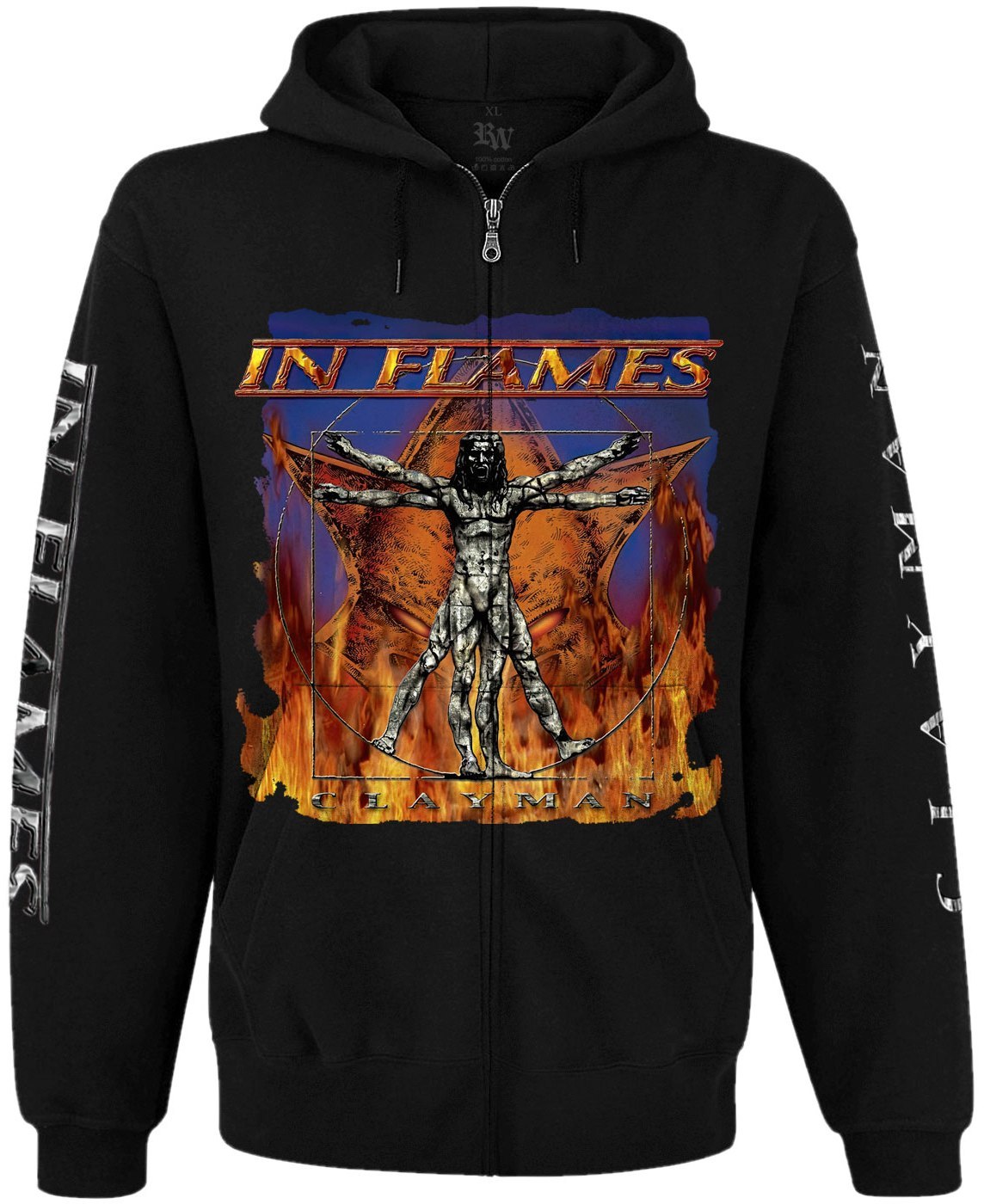 Худі In Flames "Clayman" на блискавці
