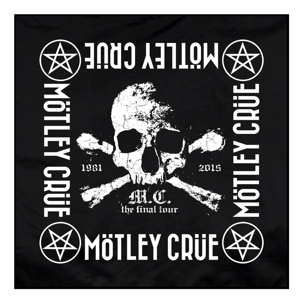 Бандана MOTLEY CRUE - THE FINAL TOUR (olb-029)
