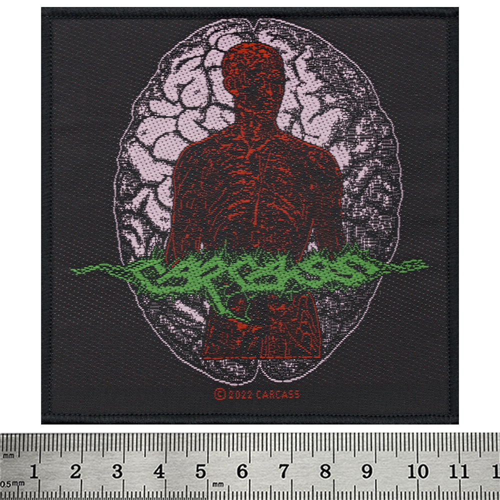Нашивка ткана CARCASS - CABEZA (ofp-126) Нашивка ткана CARCASS - CABEZA (ofp-126)