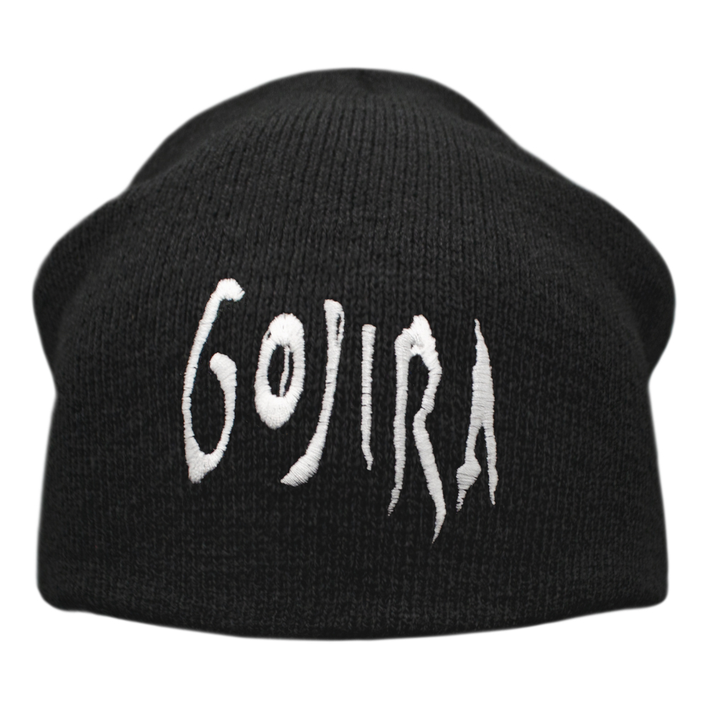 Шапка біні GOJIRA - LOGO (з вишитим логотипом) heol-010