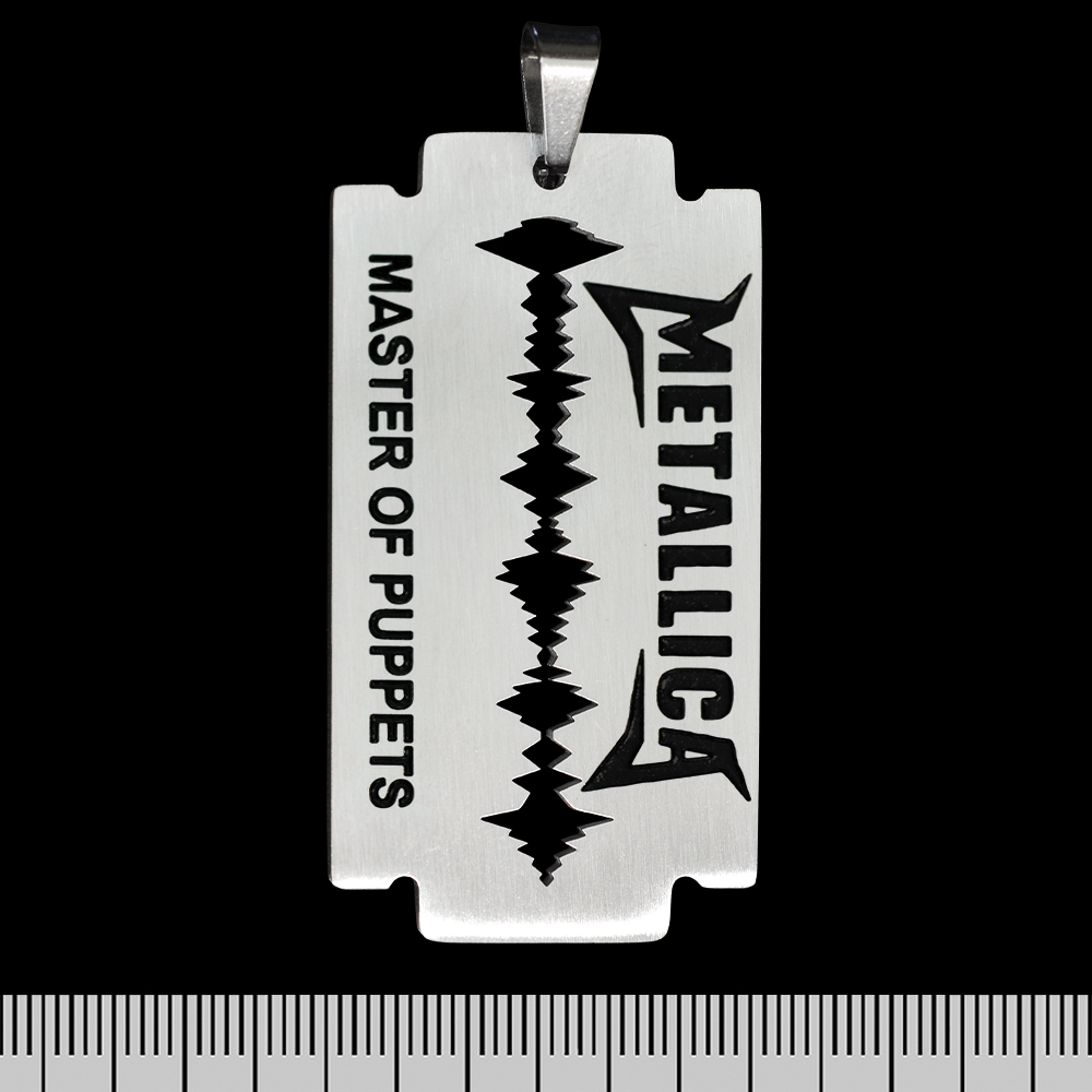 Кулон Metallica "Master Of Puppets" (ptsb-170) лезо Кулон Metallica "Master Of Puppets" (ptsb-170) лезо