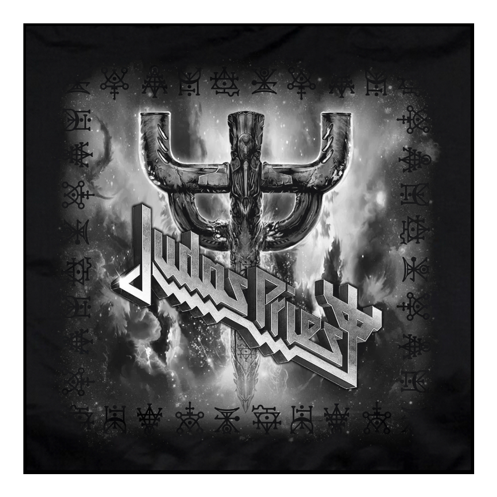 Бандана JUDAS PRIEST - LOGO & FORK (olb-046)