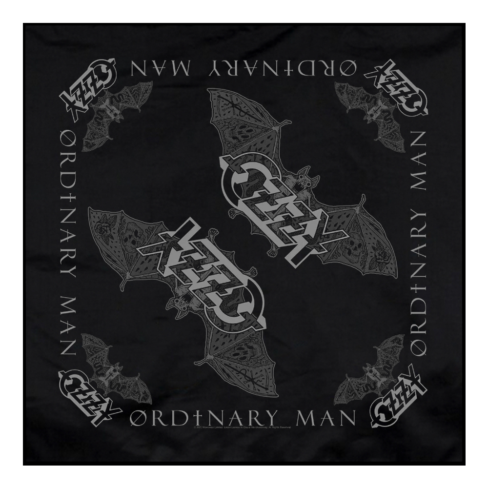 Бандана OZZY OSBOURNE - ORDINARY MAN (olb-032)