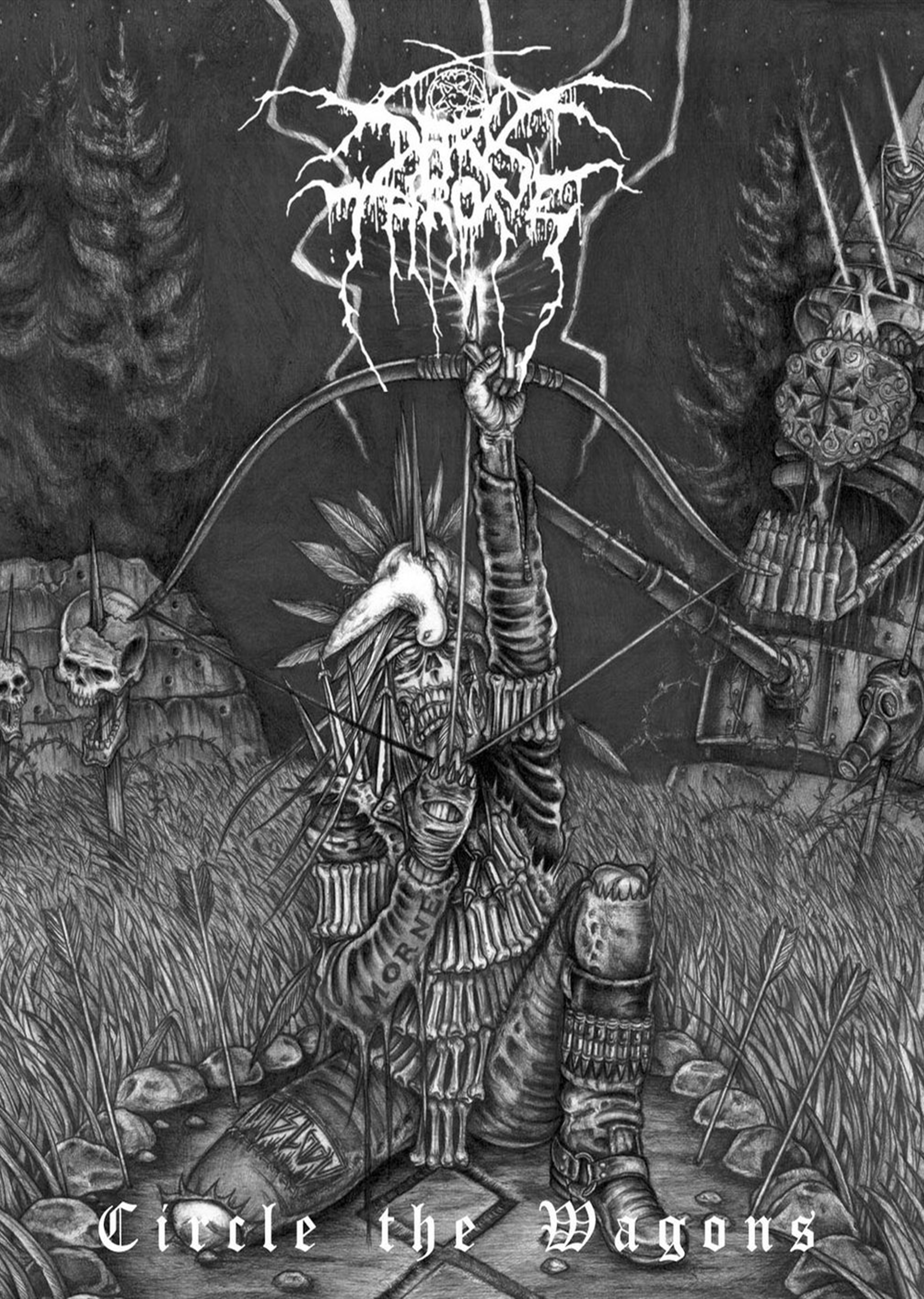 Плакат Darkthrone (Circle the Wagons)
