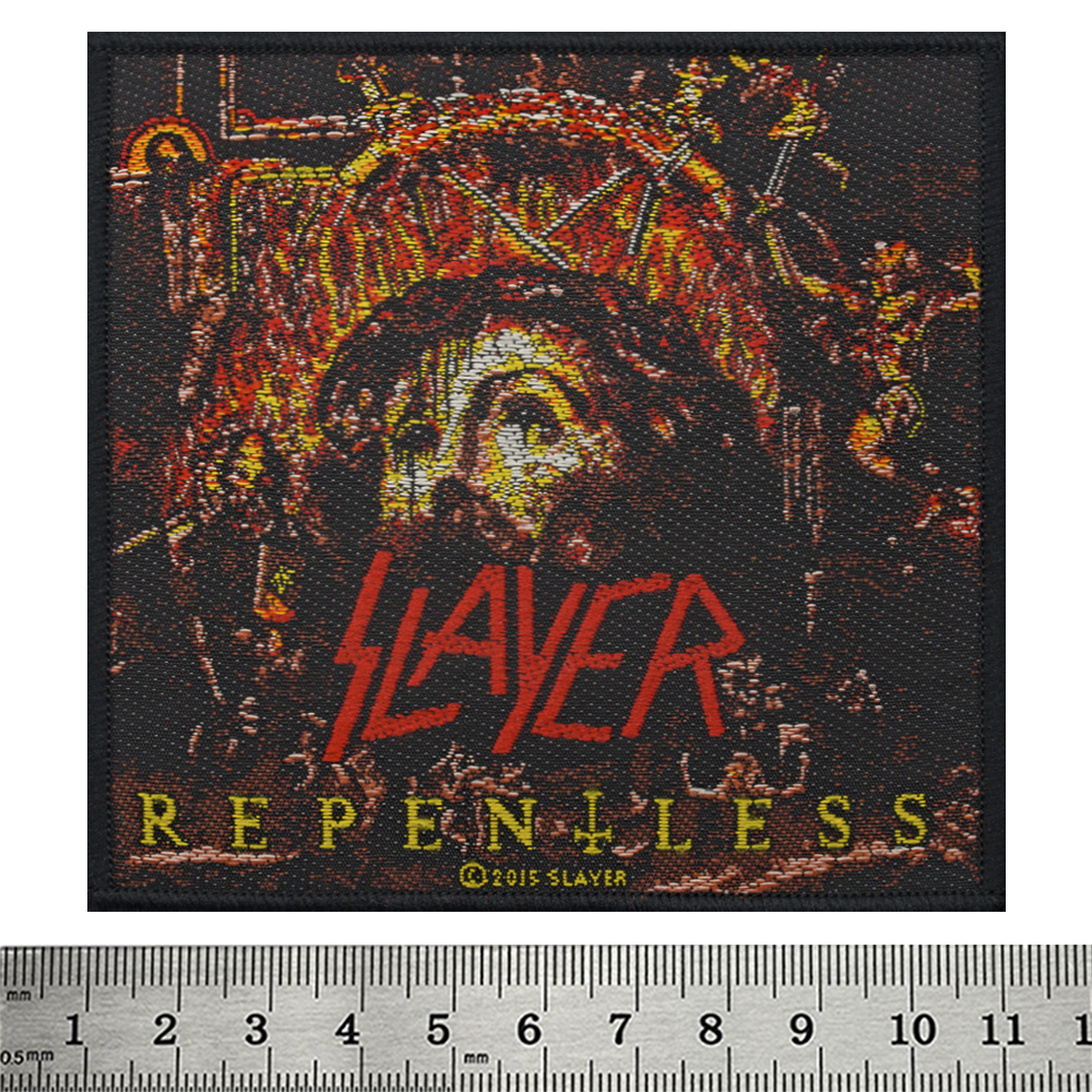 Нашивка ткана SLAYER - REPENTLESS (ofp-129)