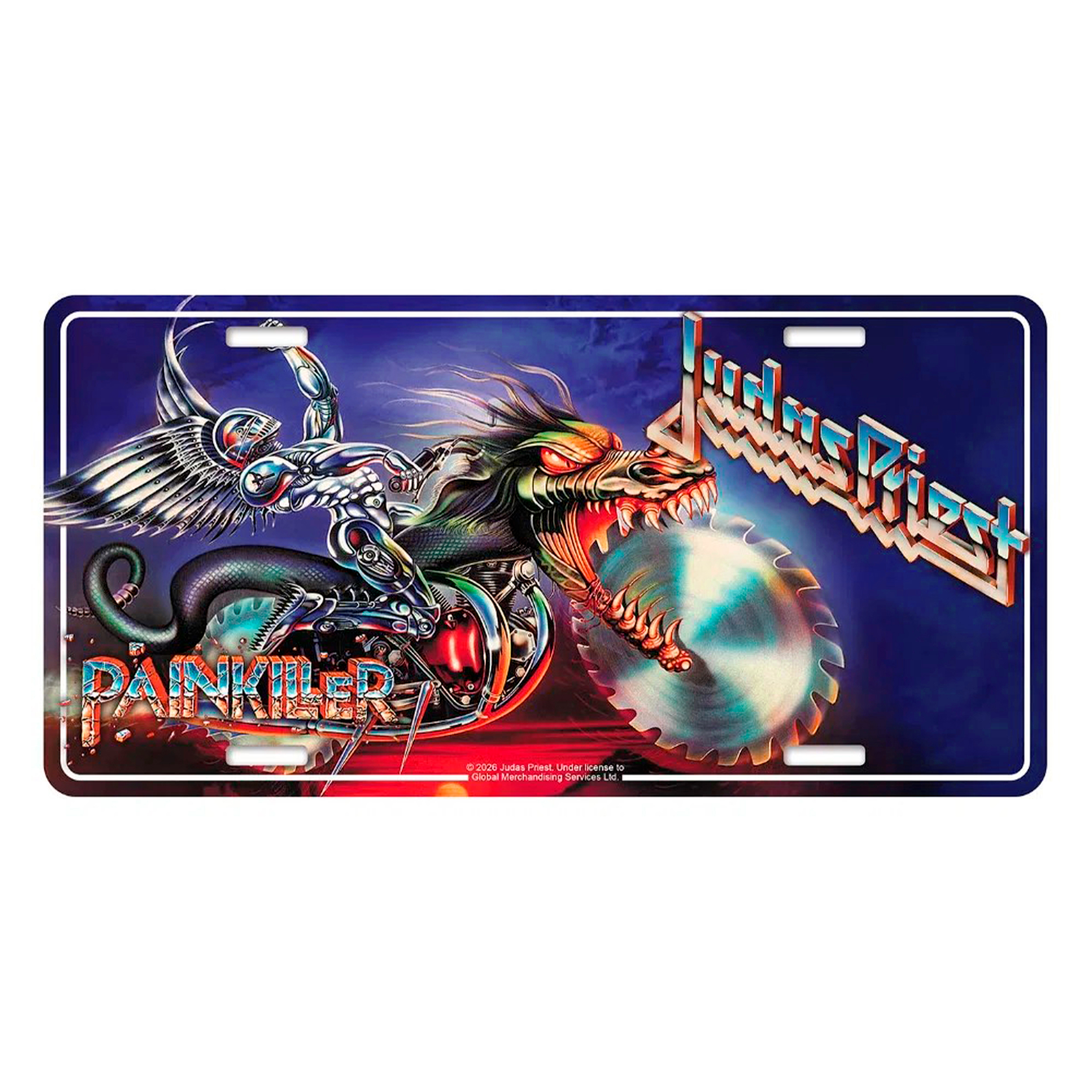 Подарункова табличка JUDAS PRIEST - PAINKILLER (npol-008)