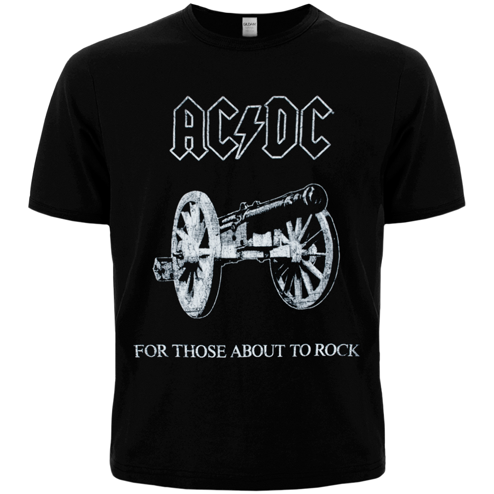 Футболка AC/DC - FOR THOSE ABOUT TO ROCK (Officially Licensed)