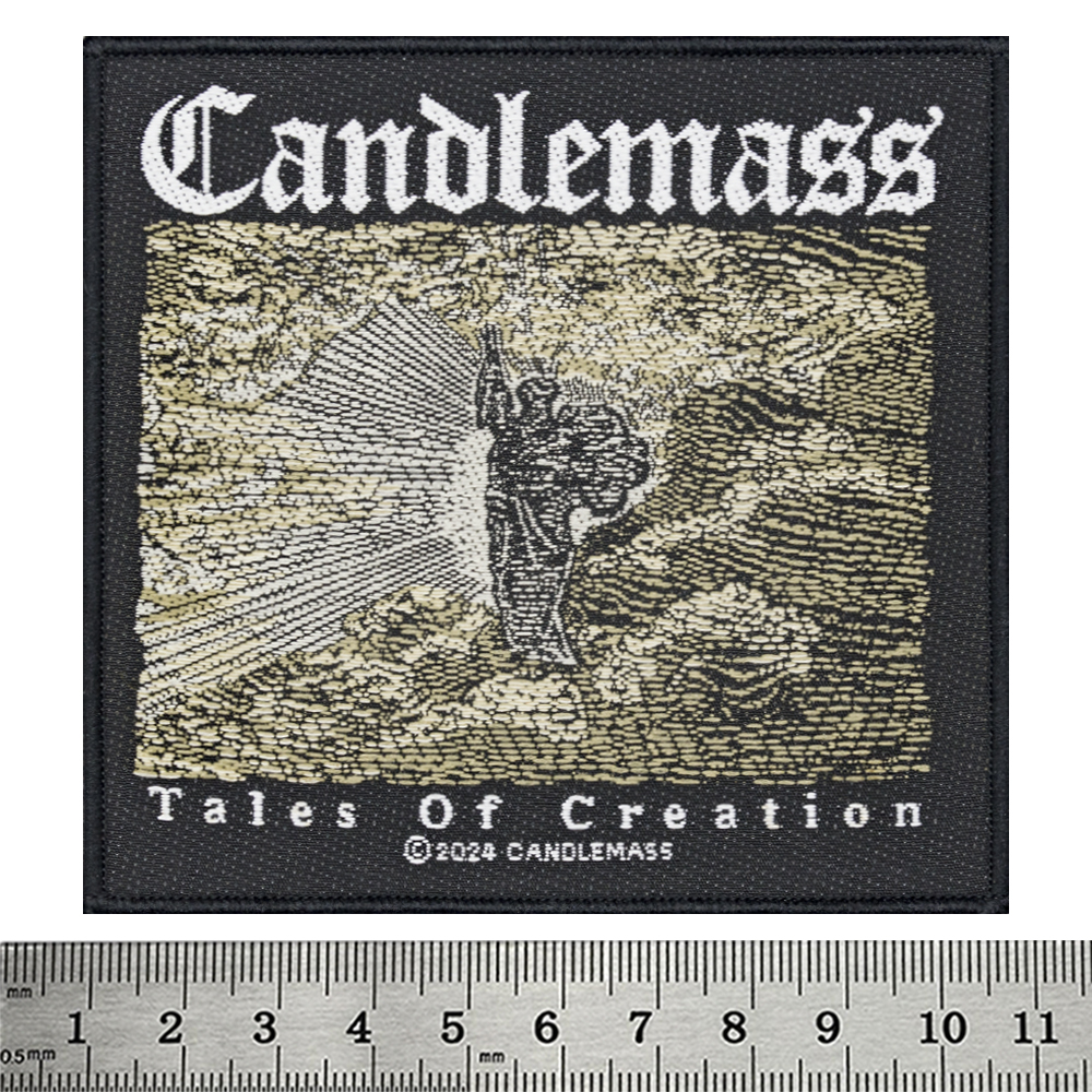 Нашивка ткана CANDLEMASS - TALES OF CREATION (ofp-168) Нашивка ткана CANDLEMASS - TALES OF CREATION (ofp-168)