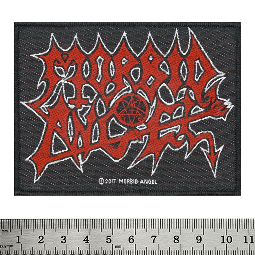 Нашивка ткана MORBID ANGEL - LOGO (ofp-202)