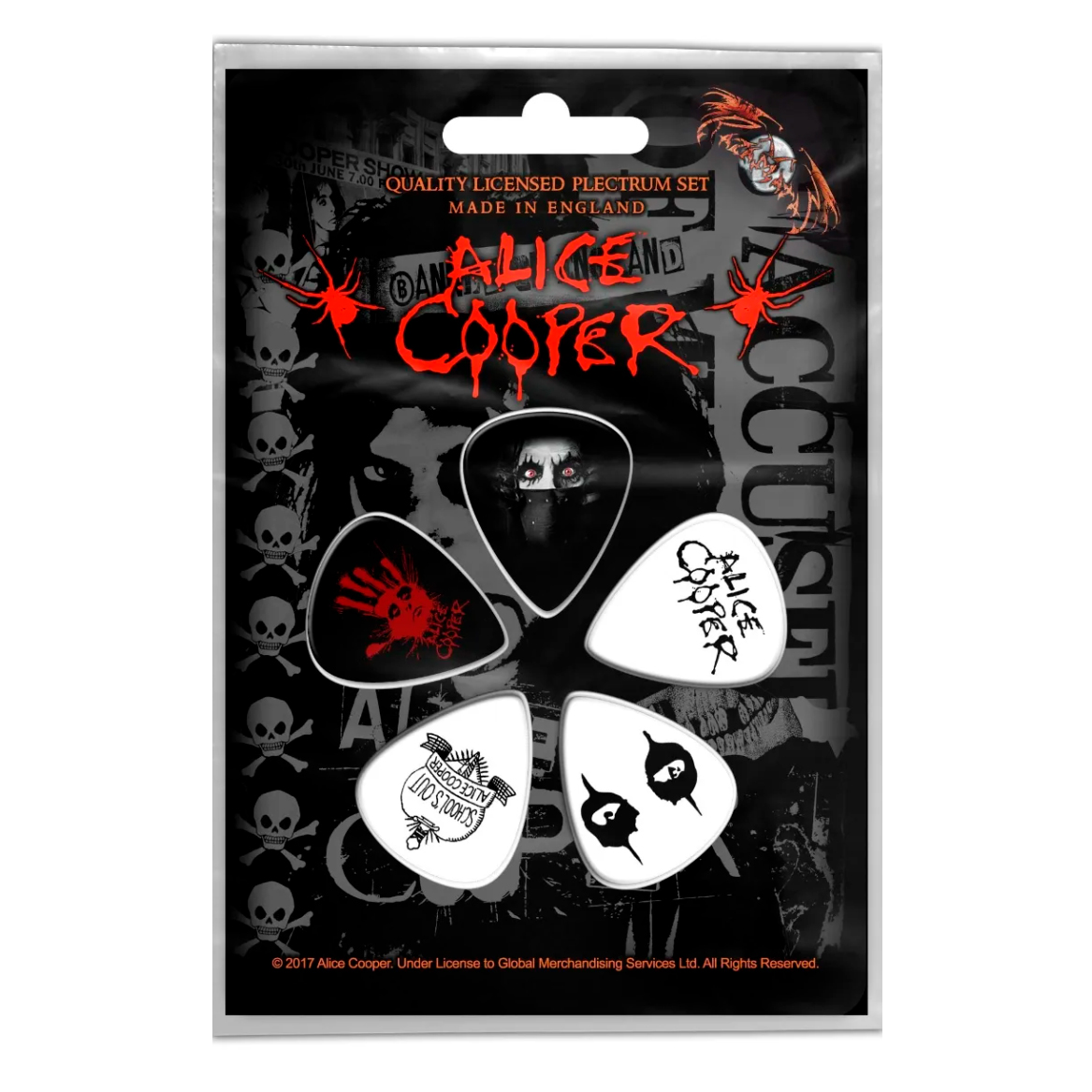 Подарунковий набір медіаторів ALICE COOPER - EYES (mol-005) Подарунковий набір медіаторів ALICE COOPER - EYES (mol-005)