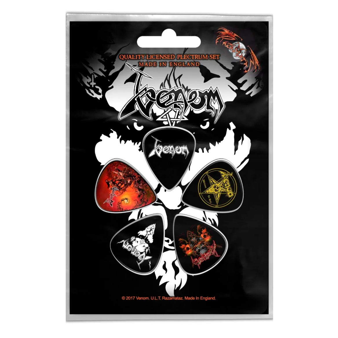 Подарунковий набір медіаторів VENOM - BLACK METAL (mol-011)