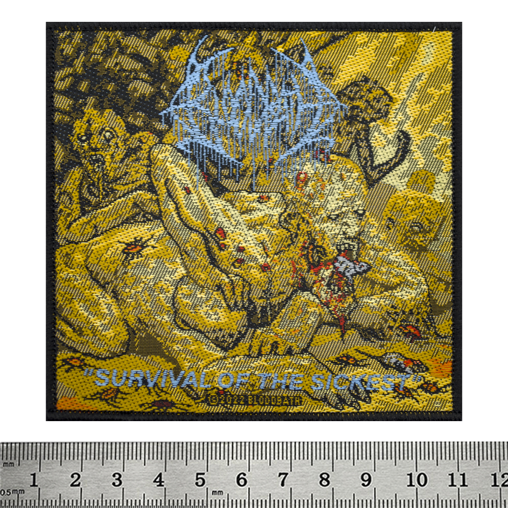 Нашивка ткана BLOODBATH - SURVIVAL OF THE SICKEST (ofp-243) Нашивка ткана BLOODBATH - SURVIVAL OF THE SICKEST (ofp-243)