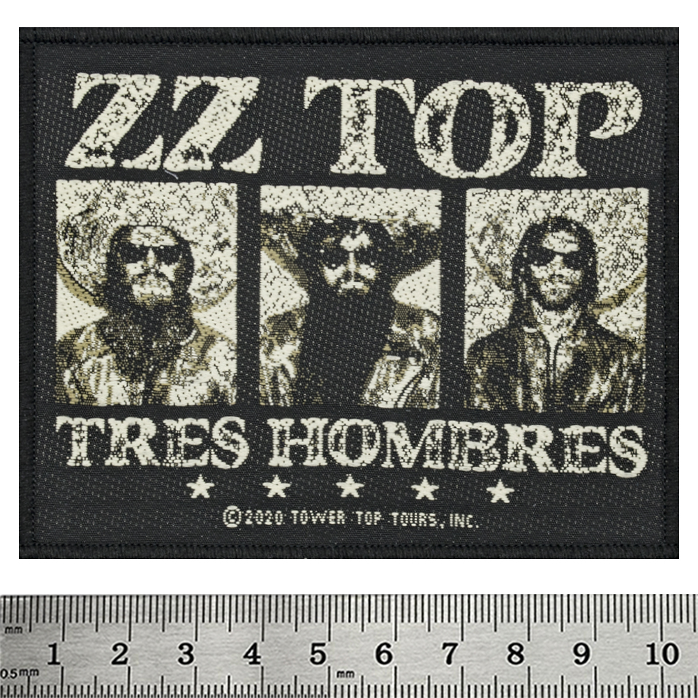 Нашивка ткана ZZ TOP - TRES HOMBRES (ofp-329)