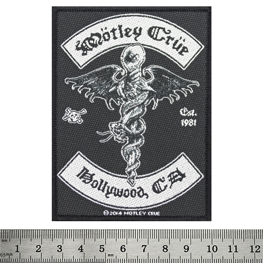 Нашивка ткана MOTLEY CRUE - HOLLYWOOD (ofp-278) Нашивка ткана MOTLEY CRUE - HOLLYWOOD (ofp-278)