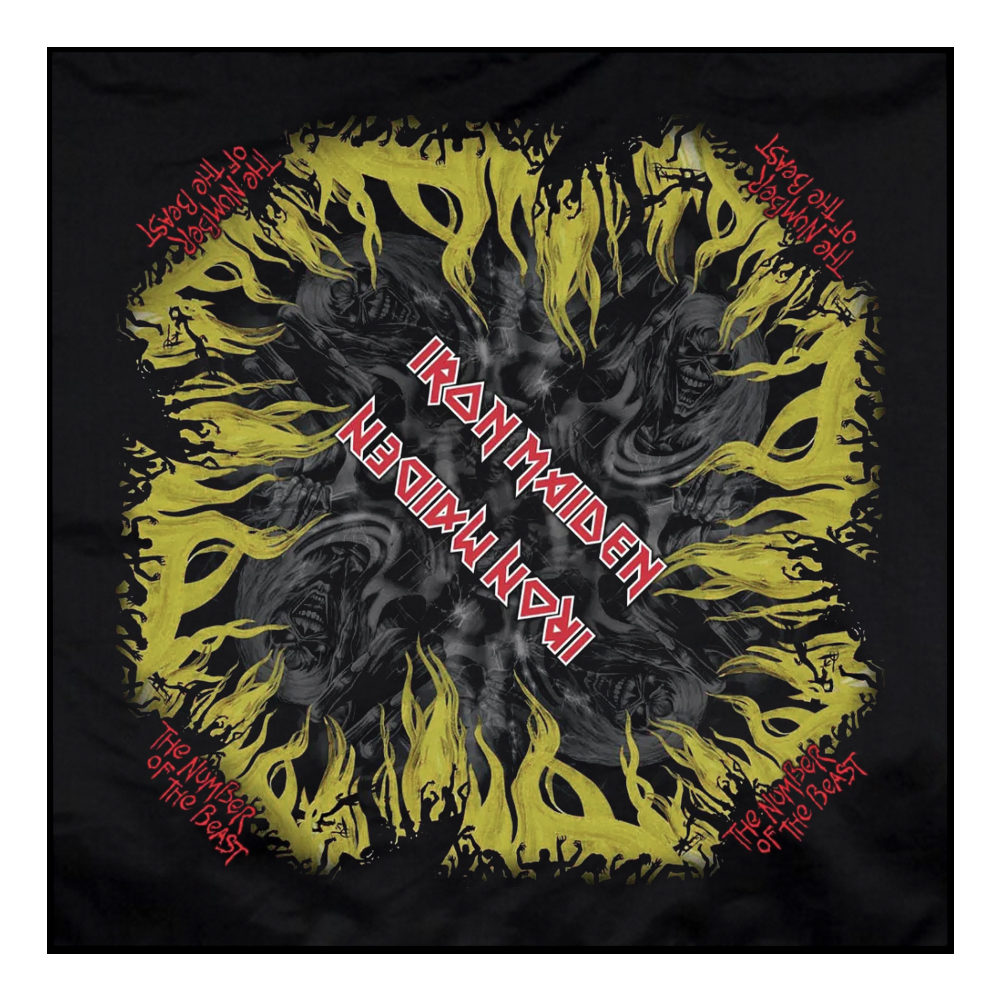 Бандана IRON MAIDEN - THE NUMBER OF THE BEAST (olb-025)