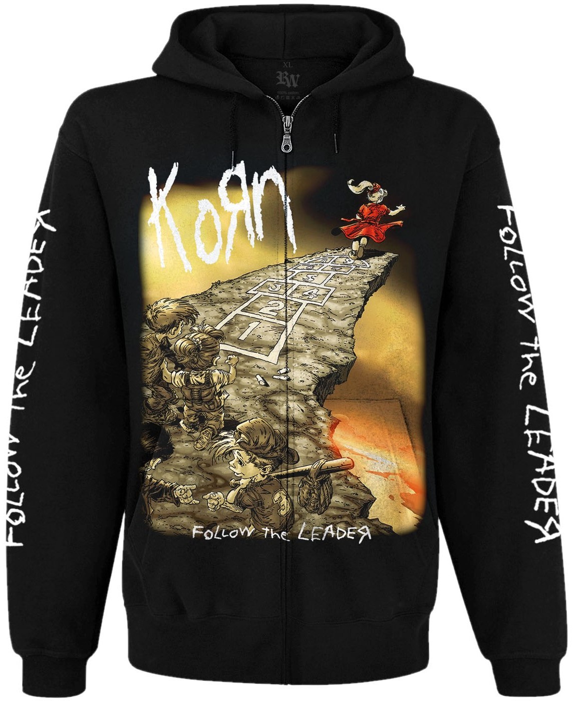 Худі Korn "Follow the Leader" на блискавці