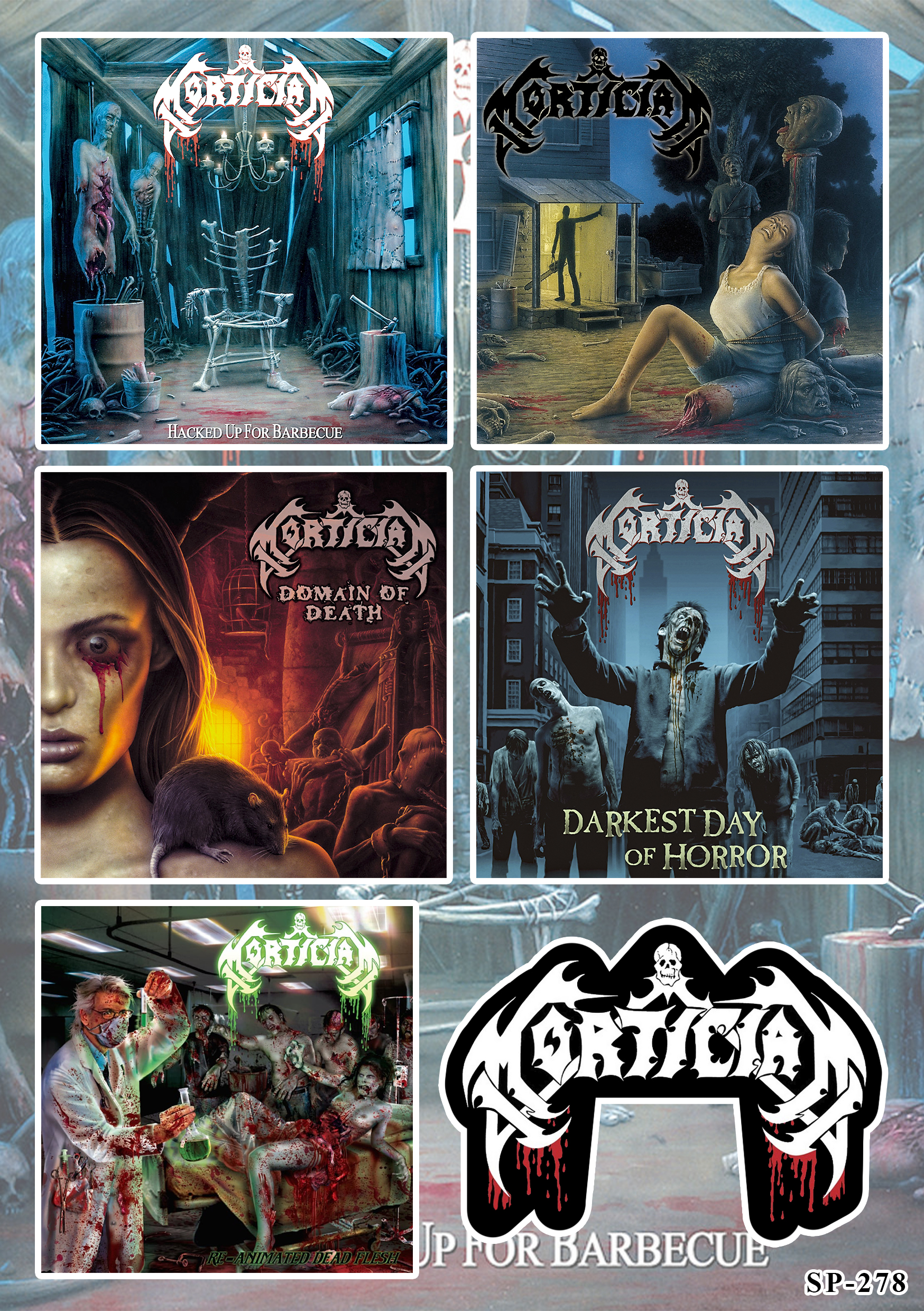 Стікерпак Mortician SP-278