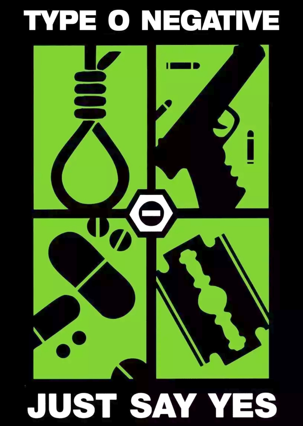 Плакат Type O Negative (Just Say Yes)