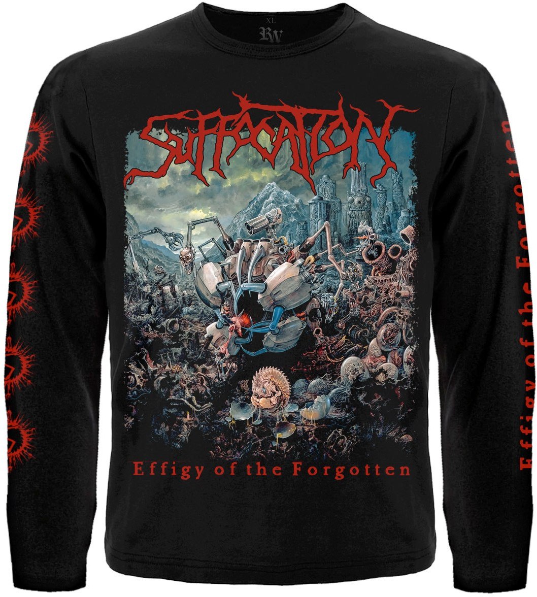 Футболка з довгим рукавом Suffocation "Effigy of the Forgotten" Футболка з довгим рукавом Suffocation "Effigy of the Forgotten"