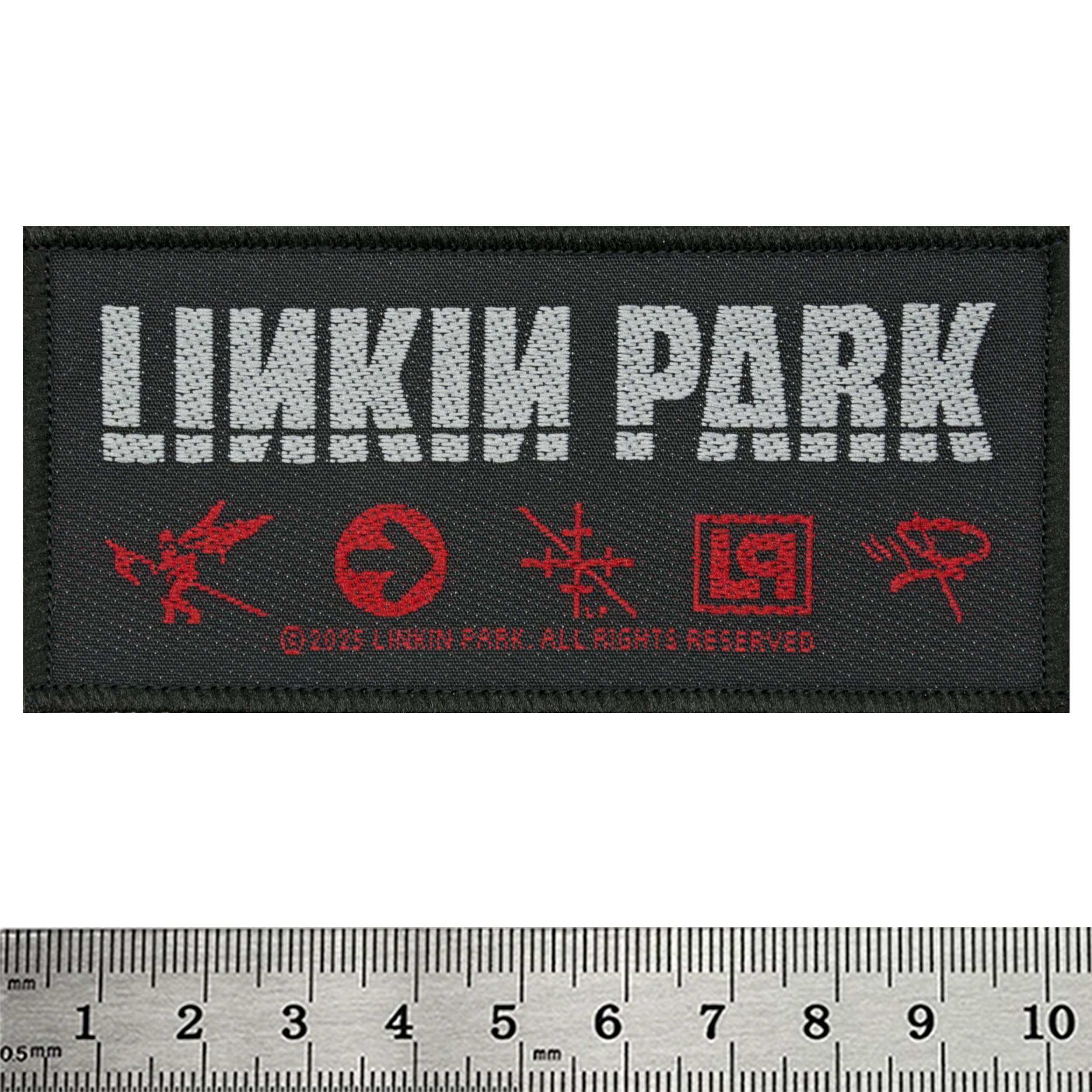 Нашивка ткана LINKIN PARK - HYBRID THEORY LOGO (ofp-355)