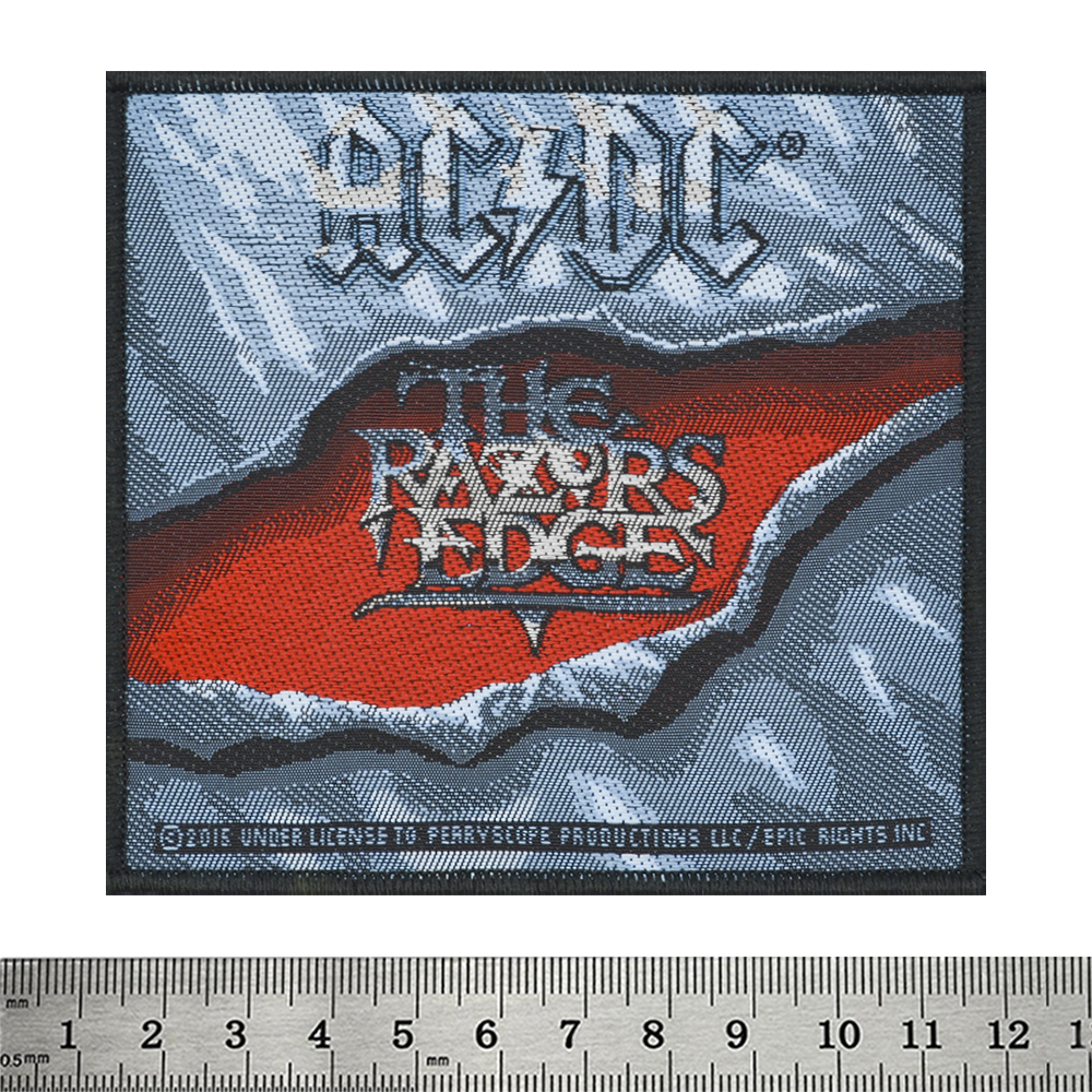 Нашивка ткана AC/DC - THE RAZORS EDGE (ofp-037)
