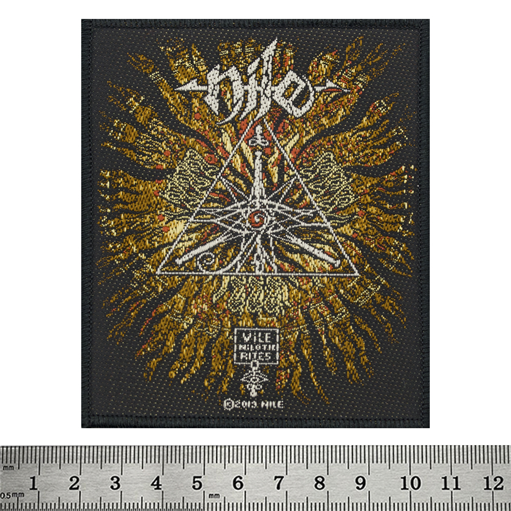 Нашивка ткана NILE - VILE NILOTIC RITES (ofp-119) Нашивка ткана NILE - VILE NILOTIC RITES (ofp-119)