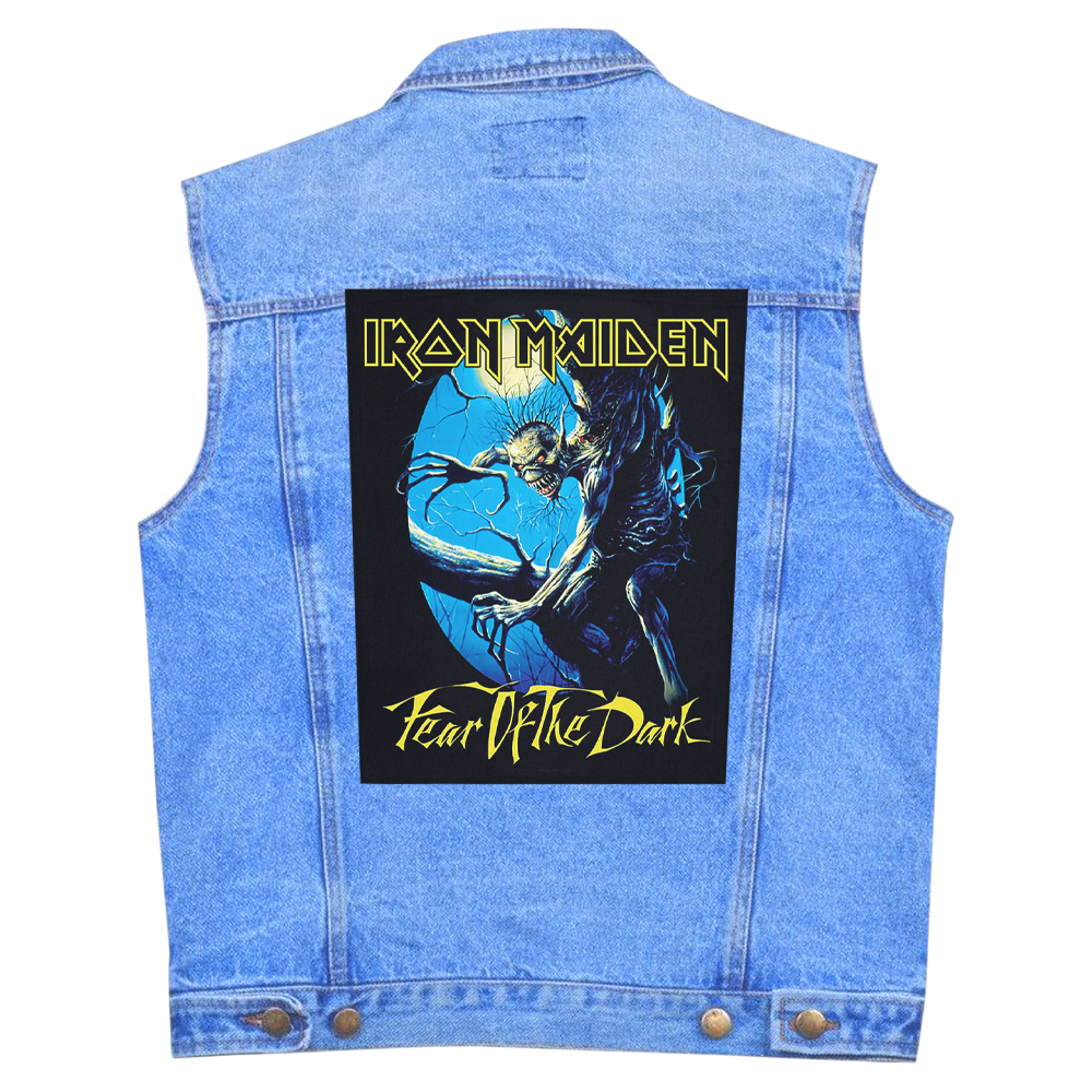 Нашивка наспинна катана IRON MAIDEN - FEAR OF THE DARK (olbp-039)