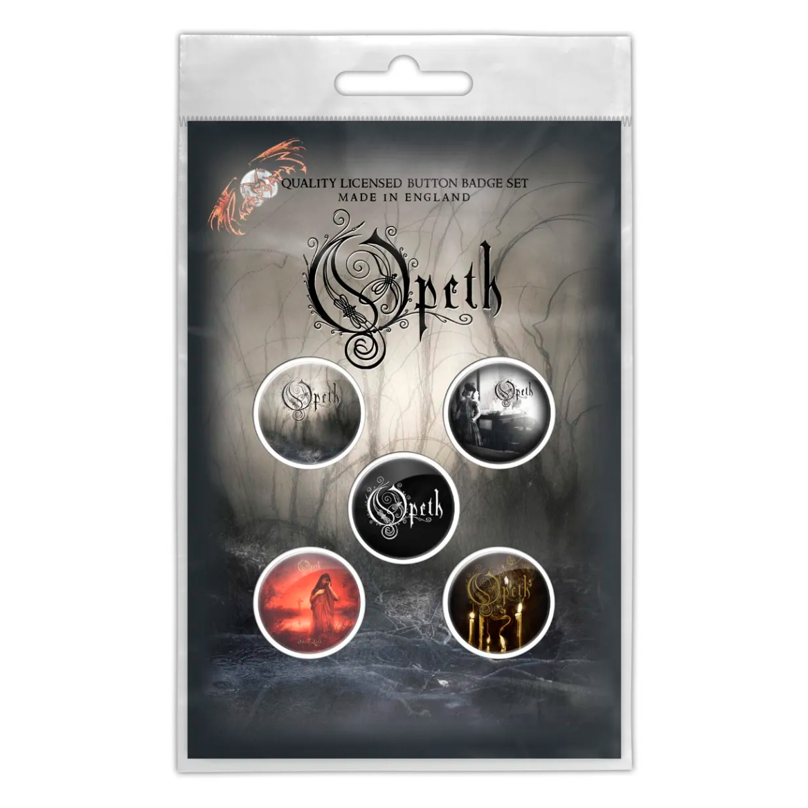 Подарунковий набір значків OPETH - CLASSIC ALBUMS (iol-007)