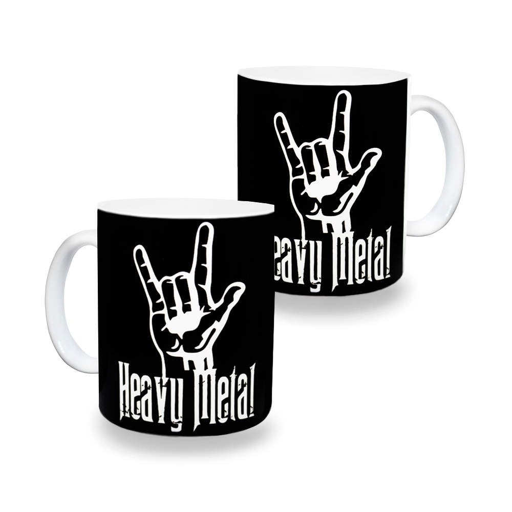Чашка Heavy Metal (Sign Of The Horns)